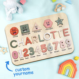 Baby Name Toy - Personalized Kid Name Puzzle