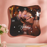 Custom Photo Clock - Personalized Birthday Clock