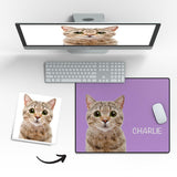 Any Pet Photo - Personalized Pet Photo Mouse Pad