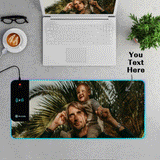 Any Photo - Personalized RGB Wireless Charger Photo LED Mouse Pad