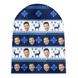 Custom Face Beanie Hat Warm Soft Knit Hat Winter Cap - Personalized Hat
