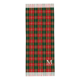Personalized Initial Name Fringe Scarf