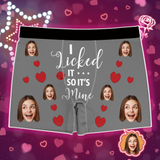 It's Mine Custom Wife Or Girlfriend Face Boxers AR View - Personalized Couple Men's boxer briefs