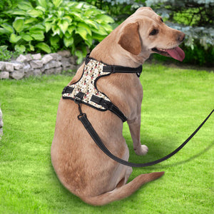 Custom Pet Photo Pattern - Personalized Dog Funny Photo Pattern Style Dog Harness