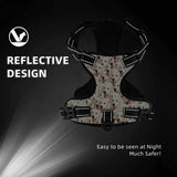 Custom Pet Photo Pattern - Personalized Dog Funny Photo Pattern Style Dog Harness