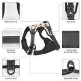 Custom Pet Photo Pattern - Personalized Dog Funny Photo Pattern Style Dog Harness