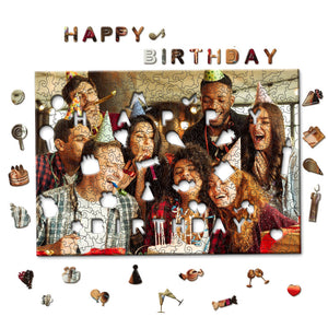 Happy Birthday - Personalized Birthday Photo Puzzle