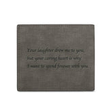 Any Photo And Text - Personalized Photo Bifold Wallet