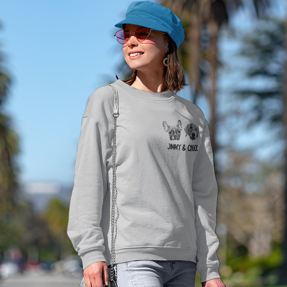 Custom Portrait Sweatshirt
