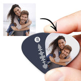 Music Code Photo Custom - Personalized Guitar Pick