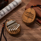 Custom Names And Date Thumb Piano 8 Keys Mini Names And Date - Personalized Kalimba