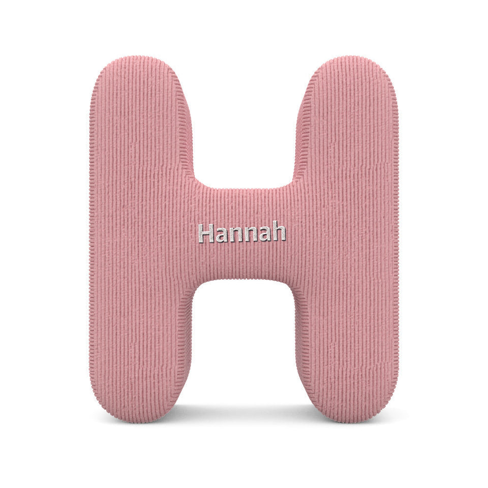 Name Letter - Personalized Letter Pillow