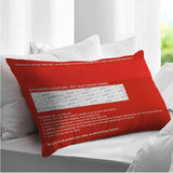 The Bank Of Love - Personalized Couple Rectangular Pillow