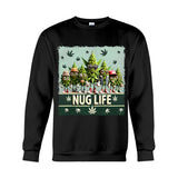 Nug Life - Weed T-shirt And Hoodie