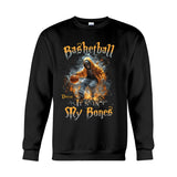 Basketball Is In My Bones - Personalized Basketball T-shirt And Hoodie
