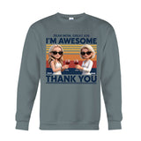 Dear Mom, Thank You - Personalized Mother T-shirt And Hoodie