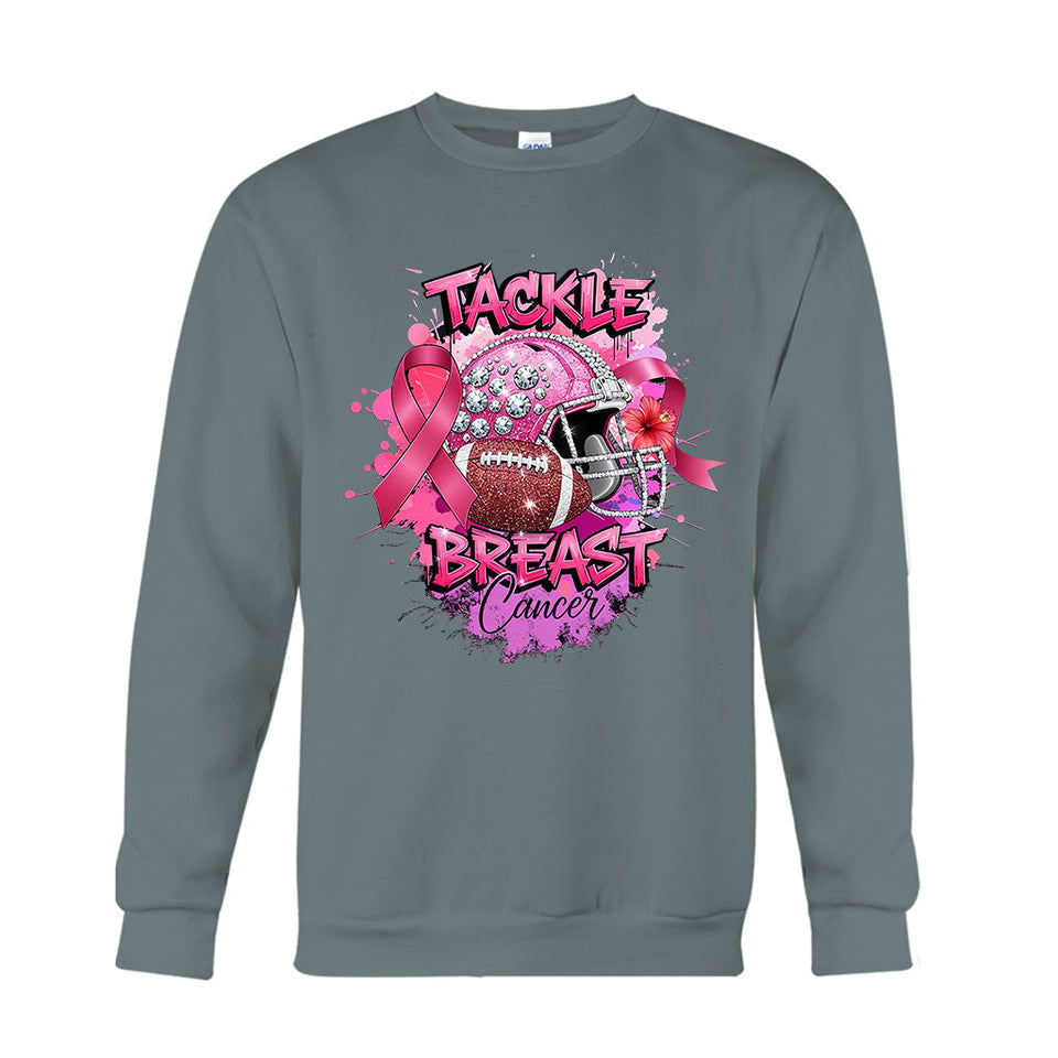 Luttez contre le cancer du sein - T-shirt et sweat à capuche de sensibilisation au cancer du sein