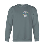 Car Road On Dad's Back - Personalized Father T-shirt And Hoodie