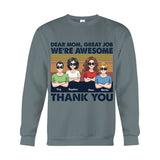 Great Job Mom - Personalized Mother T-shirt And Hoodie