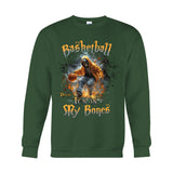Basketball Is In My Bones - Personalized Basketball T-shirt And Hoodie