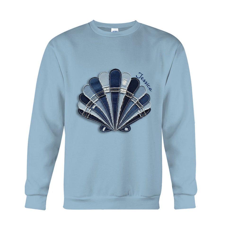 Blue Sea Is Waitting - Personalized Sea Lover T-shirt And Hoodie