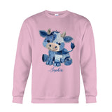 Cute Highland Cow - Personalized Highland Cow T-shirt And Hoodie