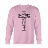 La foi plutôt que la peur - T-shirt et sweat à capuche personnalisés pour la sensibilisation au cancer du sein
