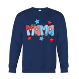 4th of July Mama - Personalized Mother T-shirt And Hoodie