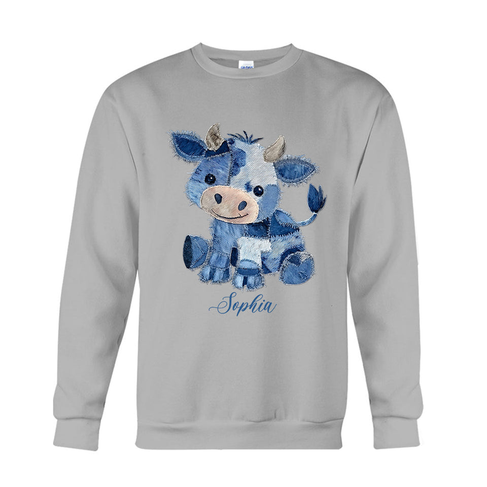 Cute Highland Cow - Personalized Highland Cow T-shirt And Hoodie