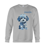Adorable Shih Tzu - Personalized Dog T-shirt And Hoodie
