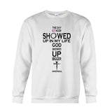 La foi plutôt que la peur - T-shirt et sweat à capuche personnalisés pour la sensibilisation au cancer du sein