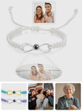 Personalized Infinity Projection Photo Charm