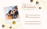 Merry Xmas 2025 Personalized Digital Gift Card