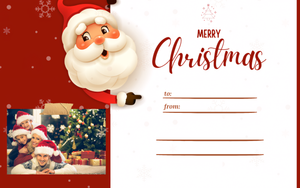 Merry Xmas 2025 Personalized Digital Gift Card