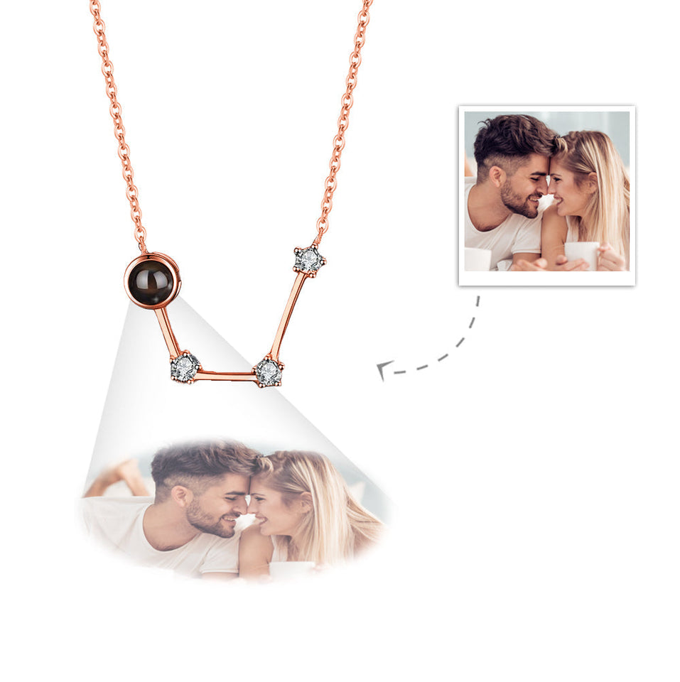 Your Constellation - Personalized Constellation Photo Projection Necklace