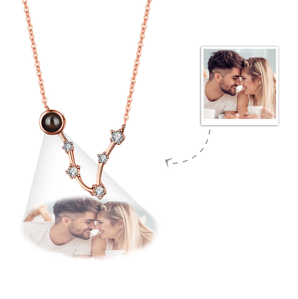 Your Constellation - Personalized Constellation Photo Projection Necklace