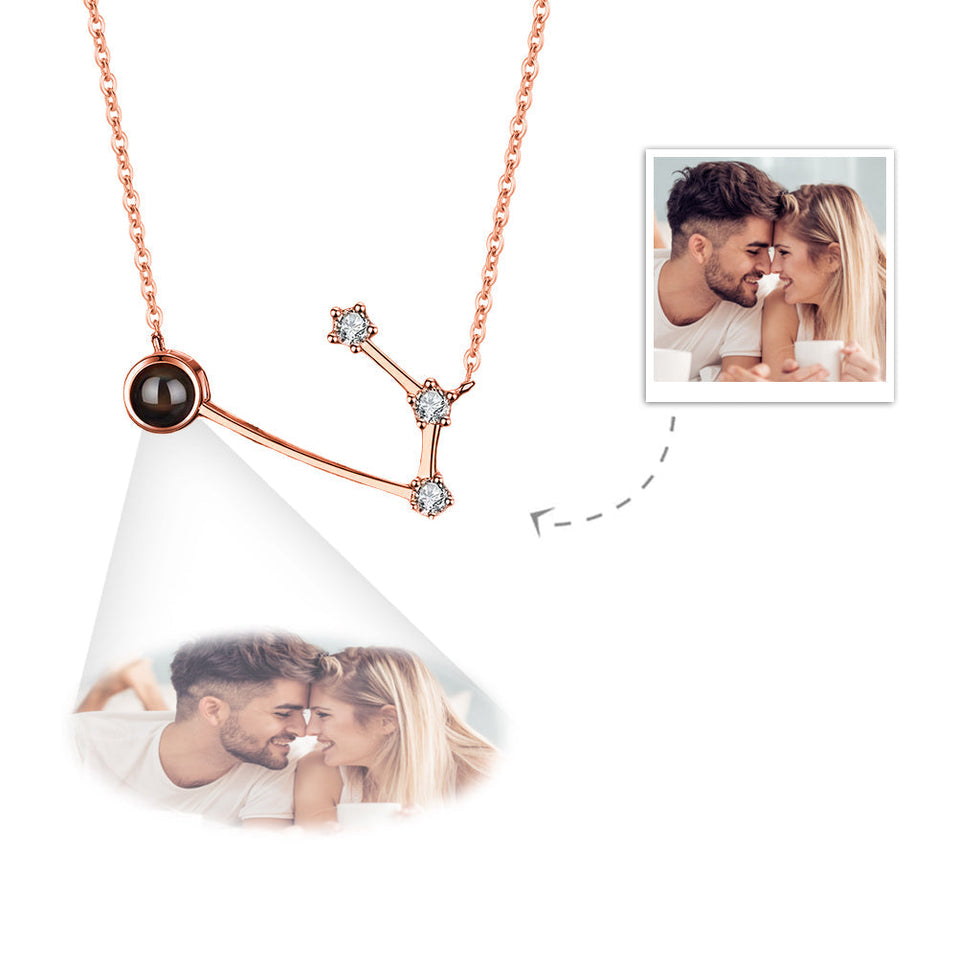 Your Constellation - Personalized Constellation Photo Projection Necklace