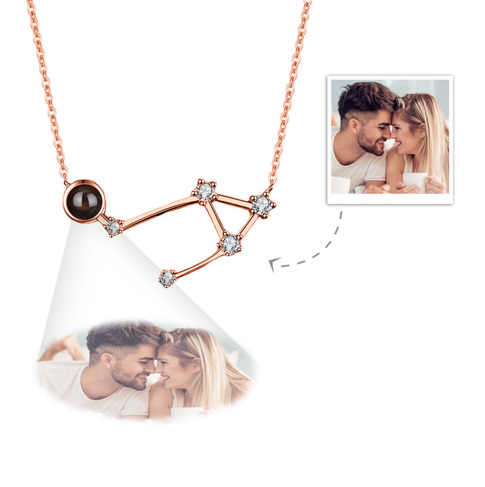 Your Constellation - Personalized Constellation Photo Projection Necklace