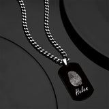 Personalized Engraved Fingerprint