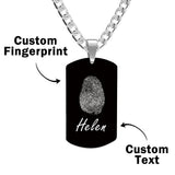 Personalized Engraved Fingerprint