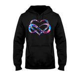 Not Sisters By Blood But Sisters By Heart - Personalized Bestie T-shirt and Hoodie
