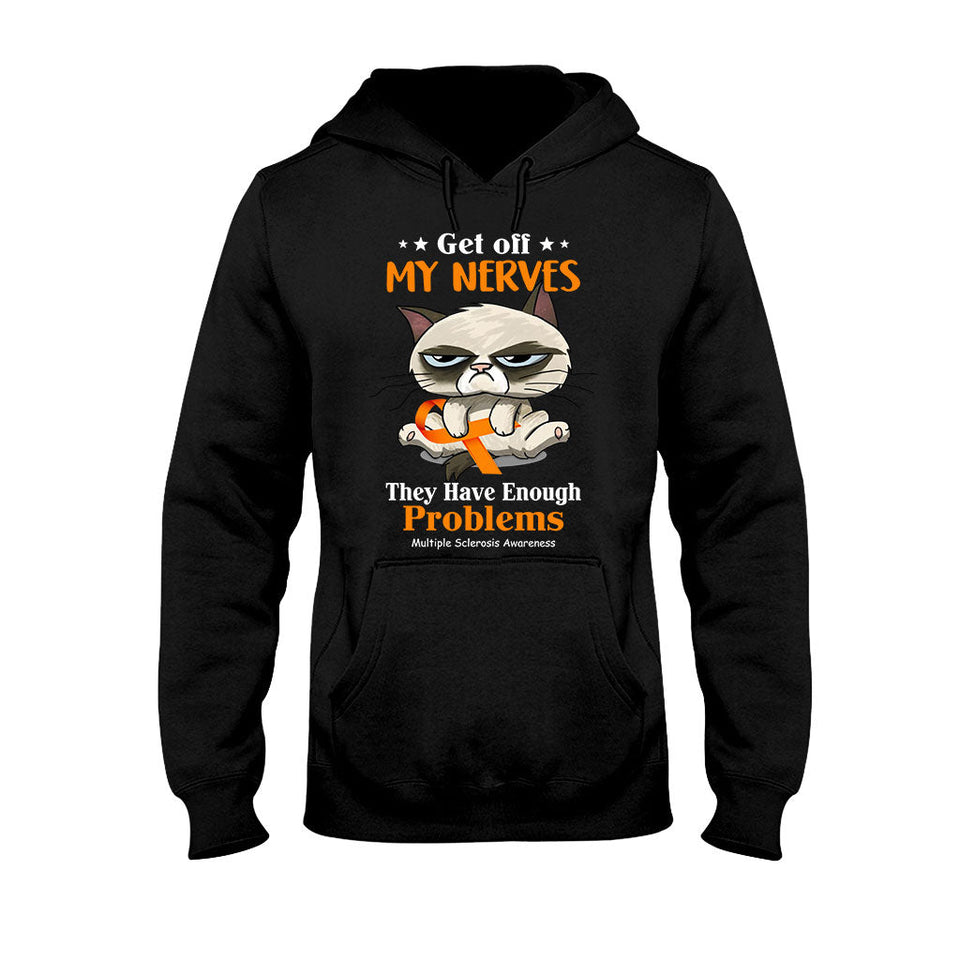Laissez-moi tranquille ! – T-shirt et sweat à capuche de sensibilisation à la sclérose en plaques 092021
