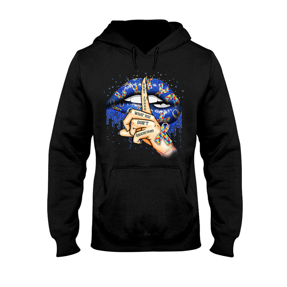 Ne jugez pas ce que vous ne comprenez pas - T-shirt et sweat à capuche de sensibilisation à l'autisme 112021