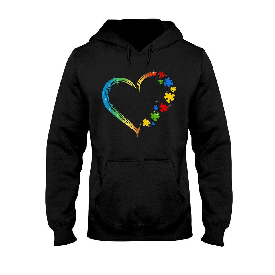 Sensibilisation à l'autisme - T-shirt et sweat à capuche personnalisés 1121