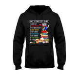 My Perfect Day - Book T-shirt And Hoodie 062021