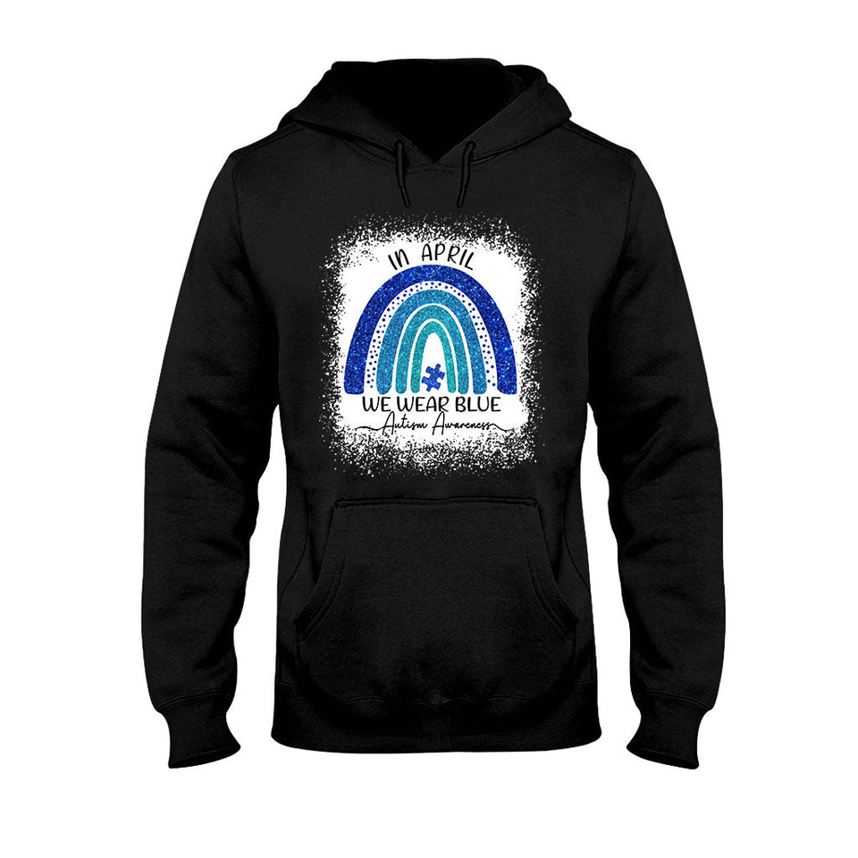 Je porte du bleu - T-shirt et sweat à capuche de sensibilisation à l'autisme 062021