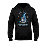 Je porte du bleu - T-shirt et sweat à capuche de sensibilisation à l'autisme 062021