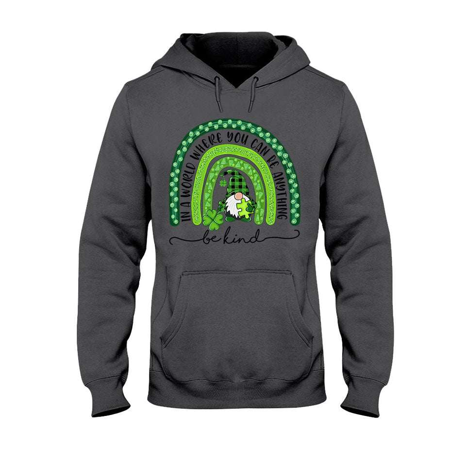 Soyez gentils - T-shirt et sweat à capuche pour la sensibilisation à l'autisme à l'occasion de la Saint-Patrick