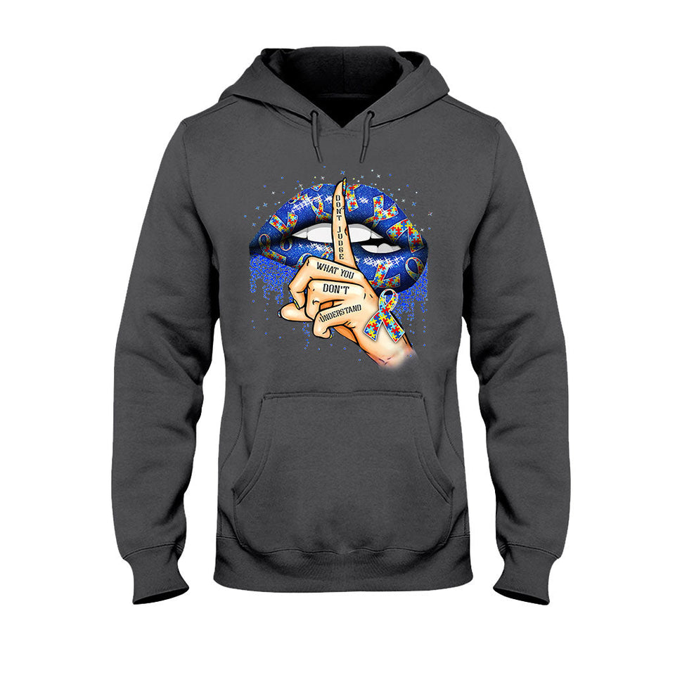 Ne jugez pas ce que vous ne comprenez pas - T-shirt et sweat à capuche de sensibilisation à l'autisme 112021