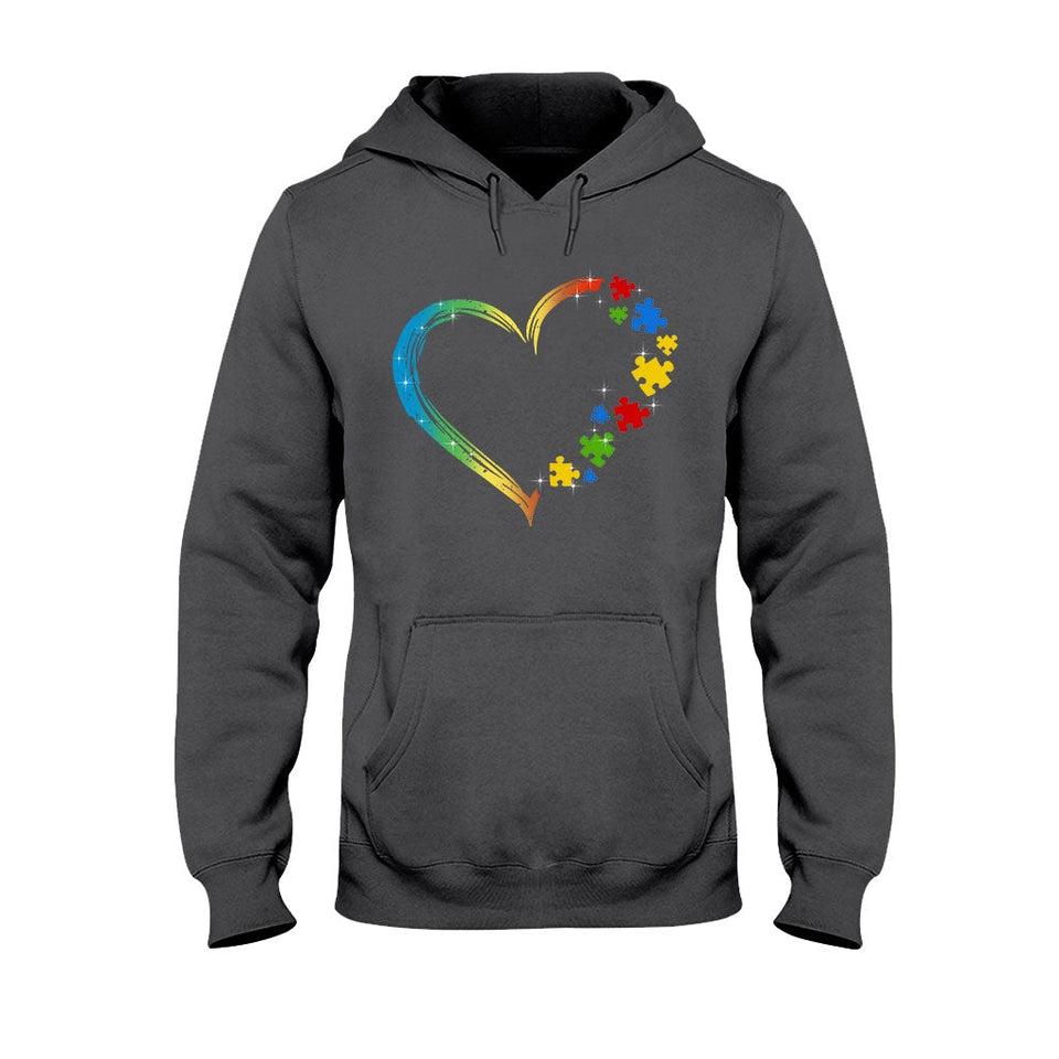 Sensibilisation à l'autisme - T-shirt et sweat à capuche personnalisés 1121